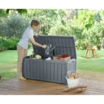 Garden Storage Box - Anthracite - 390L