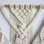 Handwoven Macrame Wall Decoration - Hanging - 55 x 78cm