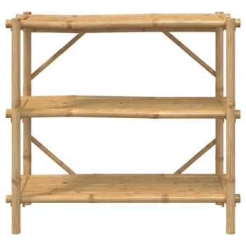 3-Layer Bamboo Shelf 100 x 40 x 90cm