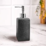 Stone-Effect Bathroom Accessory Set