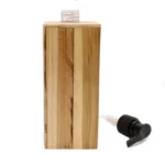 Natural Java Teakwood Soap Dispenser - Square