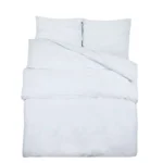 Duvet Cover Set - Cotton - White - 260 x 220cm