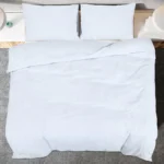 Duvet Cover Set - Cotton - White - 260 x 220cm