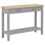 Classic Style Console Table - Grey - 110 x 35 x 80cm