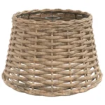 Wicker Lamp Shade - Brown - 38 x 23cm