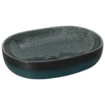 Ceramic Oval Sink Basin - Turquoise - 59 x 40 x 14cm