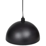 2 Semi-Spherical Ceiling Lamps - Height-Adjustable - Black Gold