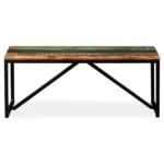 Bench - Solid Reclaimed Wood - 110 x 35 x 45cm