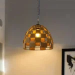 Hemp Dome Shape Ceiling Pendant Light - Rope Hanging Light - L95cm