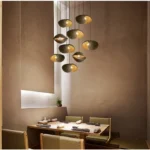 Ratika Chandelier Bamboo Lights - Handcrafted - (S)26cm - (M)31cm - (L)36cm