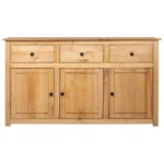 Sideboard - Solid Pinewood Panama Range - 135 x 40 x 80cm