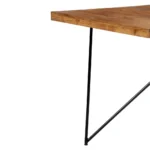 Industrial-Style Dining Table - Solid Acacia Wood - 180 x 90 x 76cm