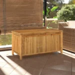 Garden Storage Box - Bamboo - 110 x 52 x 55cm