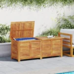 Garden Storage Box - Solid Acacia Wood - 150 x 50 x 56cm