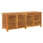 Garden Storage Box - Solid Acacia Wood - 150 x 50 x 56cm