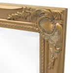 Wall Mirror Baroque Style - Gold - 100 x 50cm