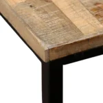 2 Nesting Coffee Tables - Solid Reclaimed Teak - 75 x 75 x 39cm