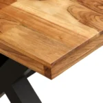 Handmade Dining Table - Solid Acacia And Mango Wood - 180 x 90 x 76cm