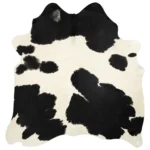 Real Cowhide Rug - Black & White - 150 x 170cm