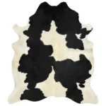 Real Cowhide Rug - Black & White - 150 x 170cm