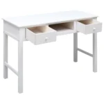 White Desk - Solid Paulownia Wood - 108 x 45 x 76cm