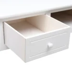 White Desk - Solid Paulownia Wood - 108 x 45 x 76cm