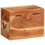 Storage Box - Solid Acacia Wood - 39 x 28 x 31cm