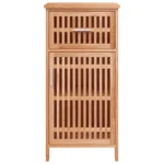 Bathroom Cabinet - Solid Walnut Wood - 42 x 29 x 82cm