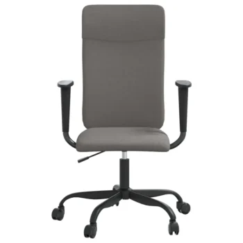 Height Adjustable Office Chair - Dark Grey Fabric