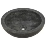 Modern Marble Sink - Black - 40 x 12cm