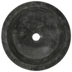 Modern Marble Sink - Black - 40 x 12cm