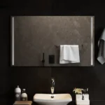 Stylish LED Bathroom Mirror - 100 x 60cm