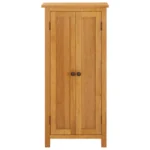 Storage Cabinet - Solid Oak Wood - 50 x 22 x 110 cm