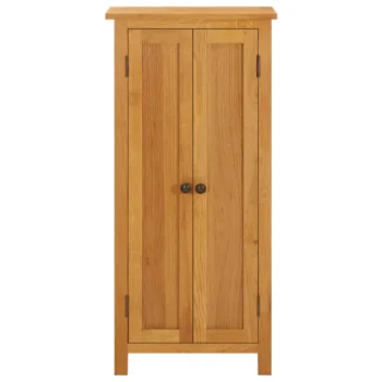 Storage Cabinet - Solid Oak Wood - 50 x 22 x 110 cm