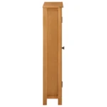 Storage Cabinet - Solid Oak Wood - 50 x 22 x 110 cm