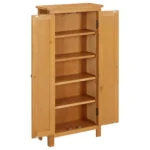 Storage Cabinet - Solid Oak Wood - 50 x 22 x 110 cm