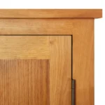 Storage Cabinet - Solid Oak Wood - 50 x 22 x 110 cm