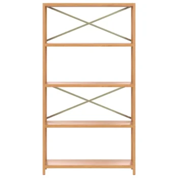 5 Tier Shelf - Solid Oak Wood