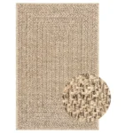 Rug Jute Look Indoor & Outdoor Rug - 240 x 340cm