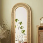 Rianjali Rattan Full Length Mirror - 170cm x 73cm