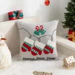 Cotton Christmas Pillow Cover Designs - 45 x 45cm