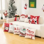 Cotton Christmas Pillow Cover Designs - 45 x 45cm