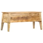 Storage Box And Hall Bench - Solid Mango Wood -99 x 35 x 48cm