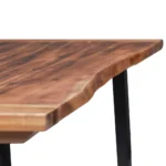 Dining Table Solid Acacia Wood - 180 x 90 x 75cm