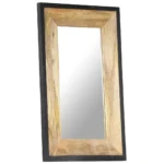 Mirror - Solid Mango Wood - 80 x 50 x 2.5cm