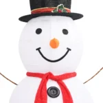 Decorative Christmas Snowman Figure - LED - 180cm