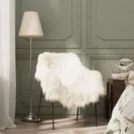 Cream Icelandic Sheepskin Chair Cover - 70 x 110cm