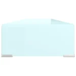 Monitor Stand - Tempered Glass - Green Tint - 110 x 30 x 13cm