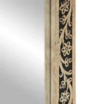 Bathroom Mirror - Solid Mango Wood - 50 x 70 x 2.5cm