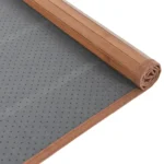 Bamboo Rectangular Rug - Natural - 80 x 100cm